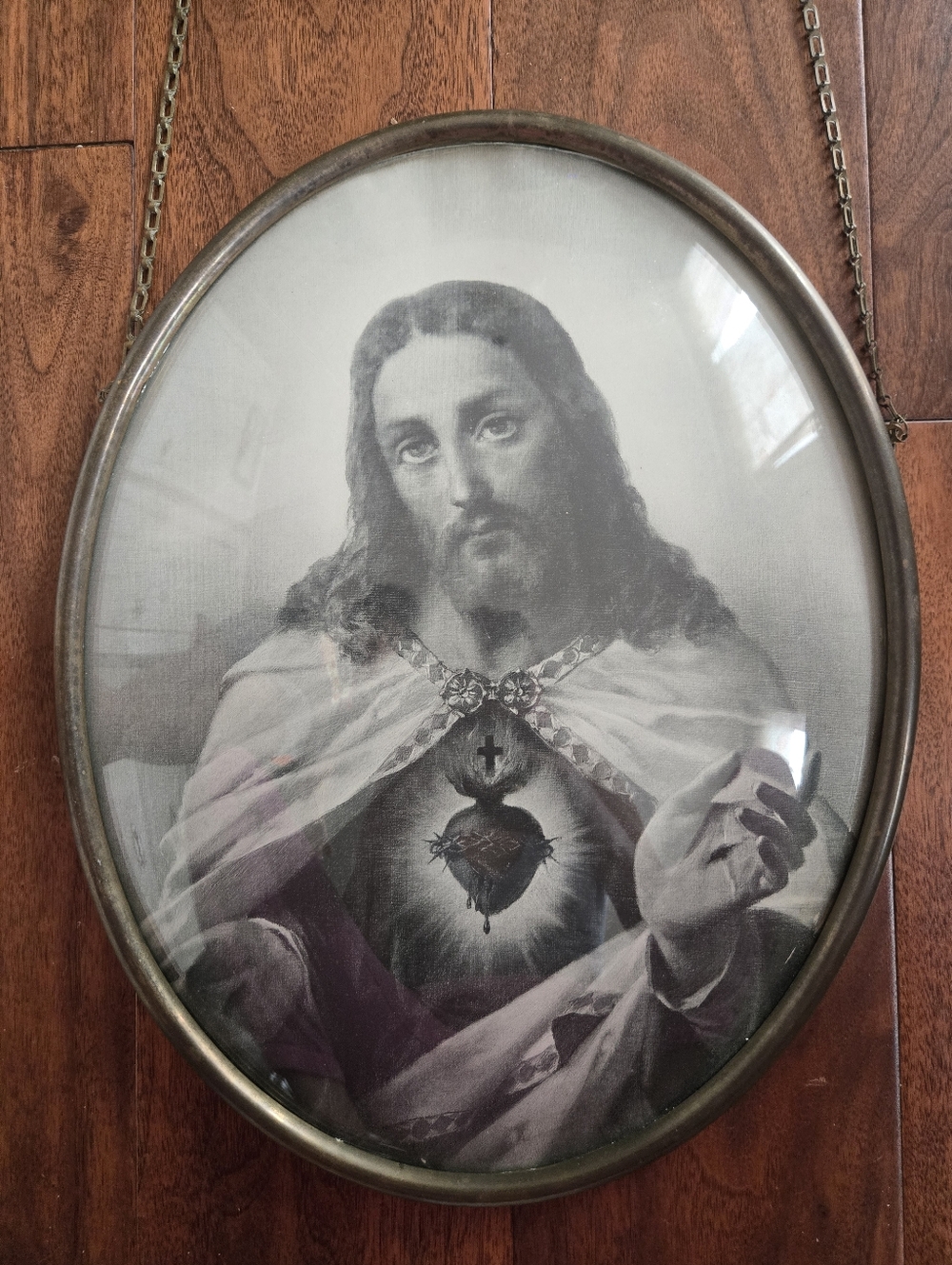 Framed Sacred Heart Jesus Framed